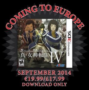 Shin Megami Tensei IV 3DS Europe