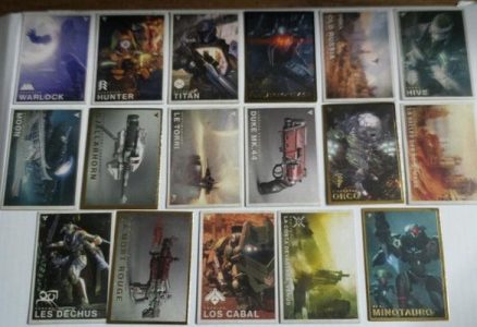 destiny trading cards