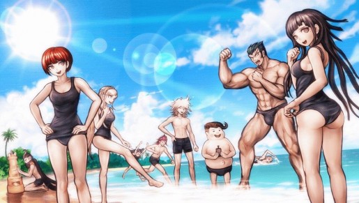 danganronpa beach