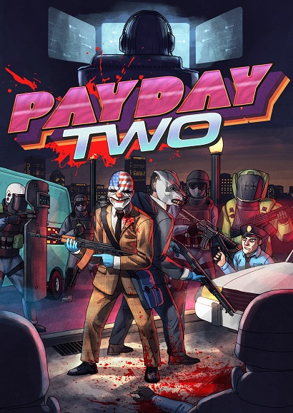 payday 2 hotline miami poster