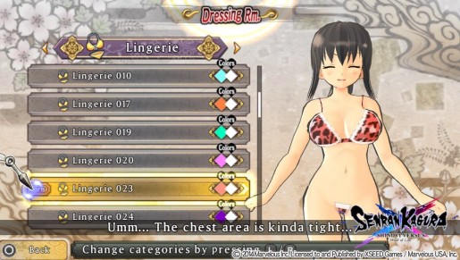 shinovi versus lingerie