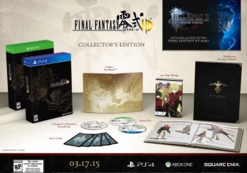 Final Fantasy Type-0 HD Collector's Edition detailed