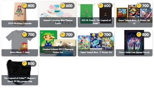 club nintendo physical rewards