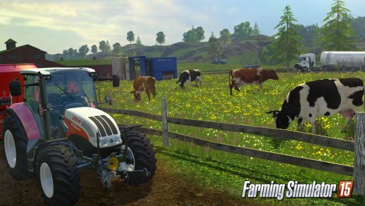 farming simulator 15 cow