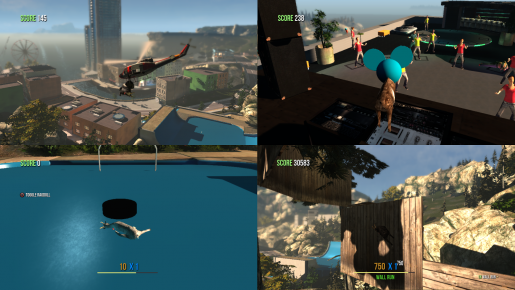 goat simulator ps4 splitscreen