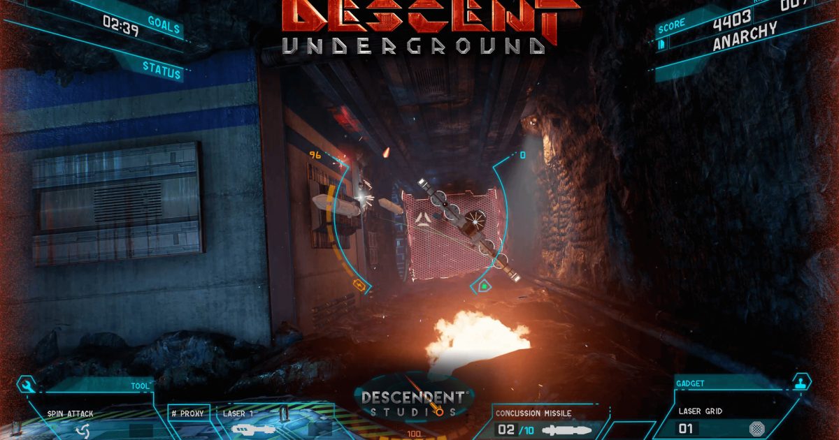 Descent: Underground Launches on Steam Early Access