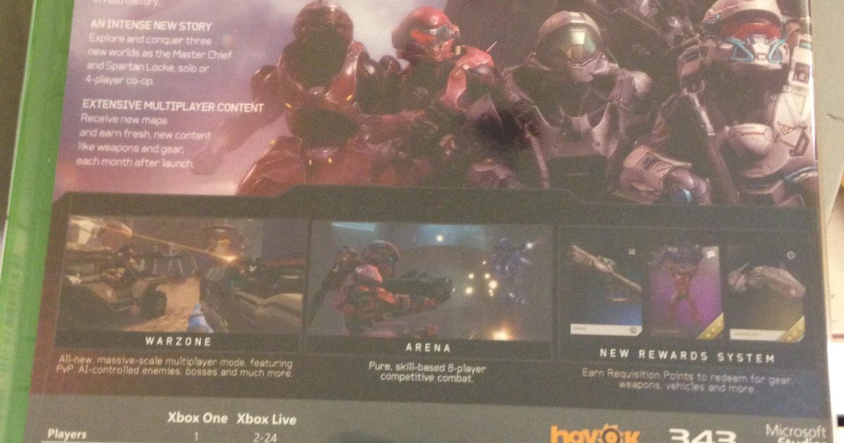 Halo 5: Guardians requires at least 60GB of hard drive space