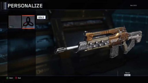 Call of Duty Black Ops 3 Gold Camo