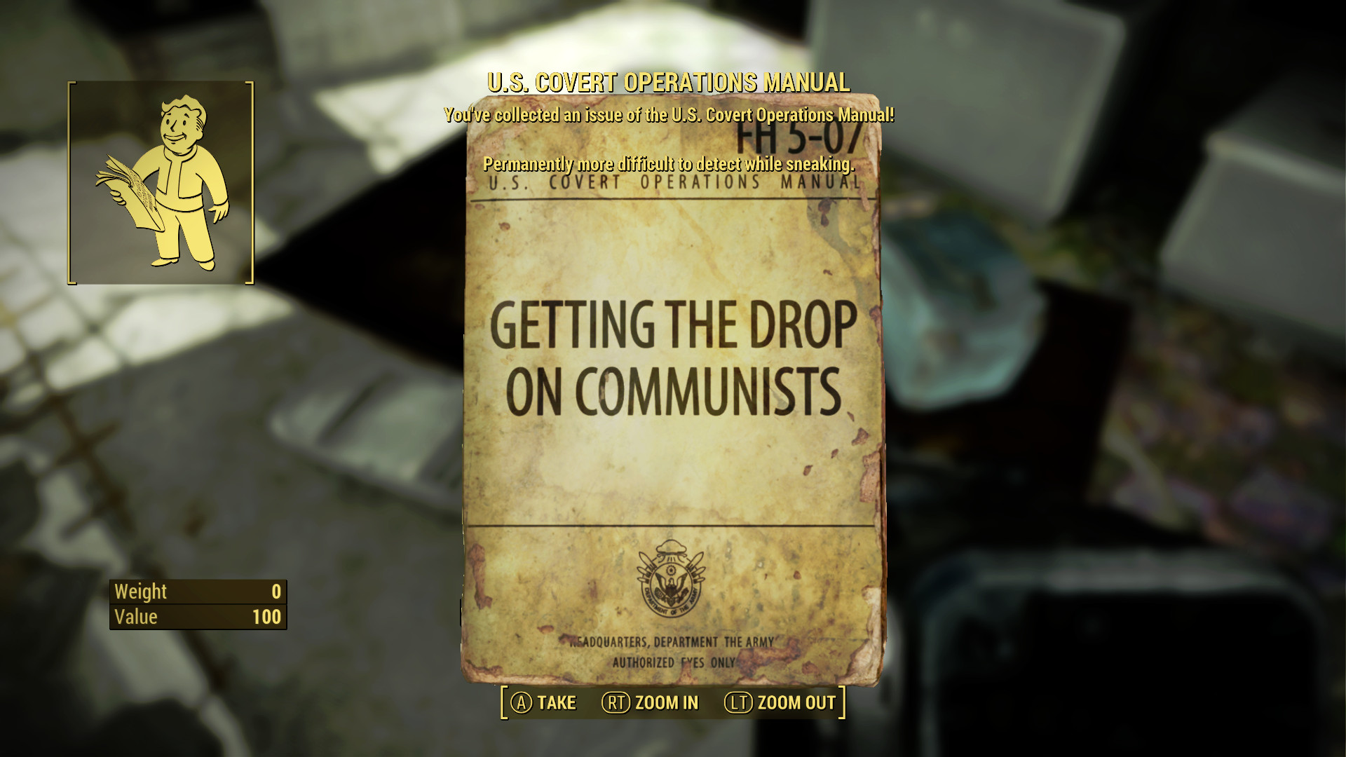 Fallout 4 Guide - U.S. Covert Operations Manual Locations