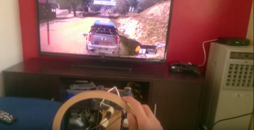 PS4 PS3 Steering Wheel