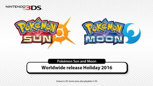 Pokemon Sun and Pokemon Moon