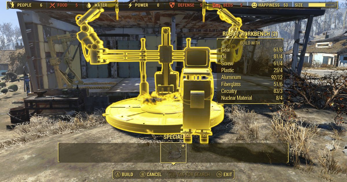 Fallout 4: Automatron DLC Guide – Creating Your Own Robot Detailed