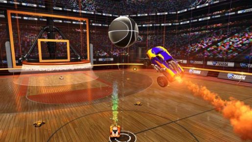 rocket league hoops