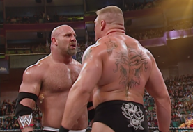 Brock Lesnar Challenges Goldberg In WWE 2K17 Video