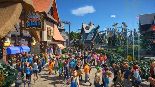 planet coaster crowd