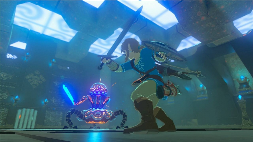 Zelda: Breath of the Wild Screenshot Shows New Enemy Against Link