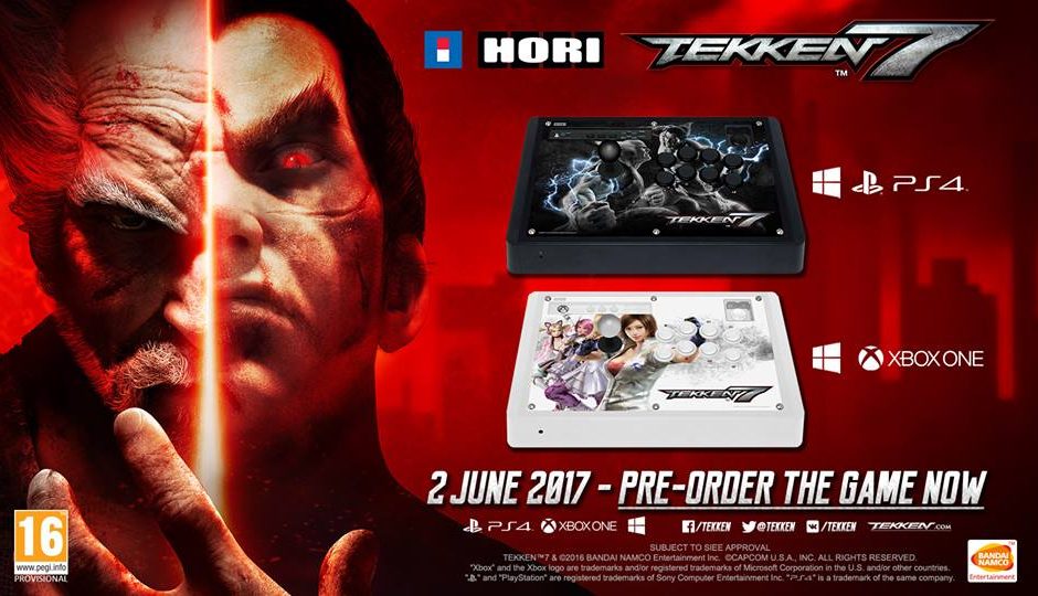 Hori Will Also Release Tekken 7 Fightsticks Later This Year