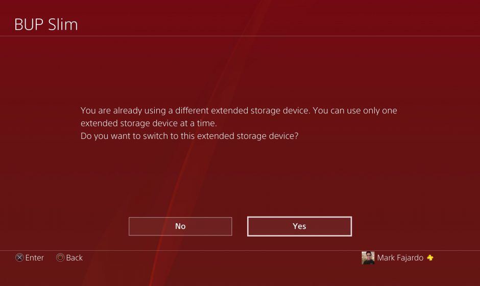 PS4 4.50 Firmware: Limited to 1 External HDD Only