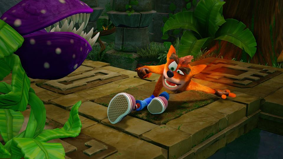 New Gameplay Video Of Crash Bandicoot N. Sane Trilogy Shows “Hang Eight” Level