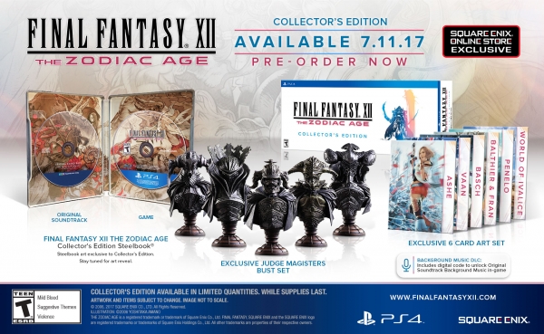 Final Fantasy XII: The Zodiac Age Getting Multiple Special Editions