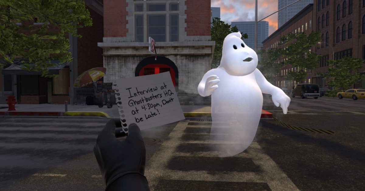 Ghostbusters PlayStation VR Video Game Available Now On PS4