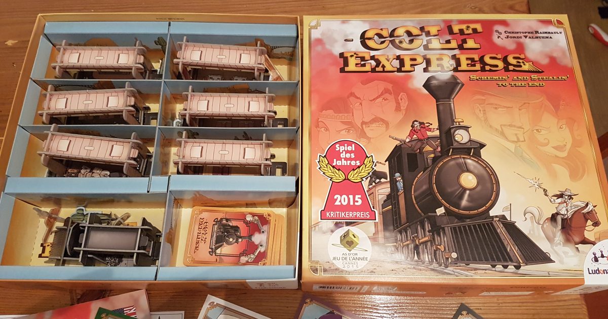 Colt Express Review – A Gem Of A Train Robbery Board Game