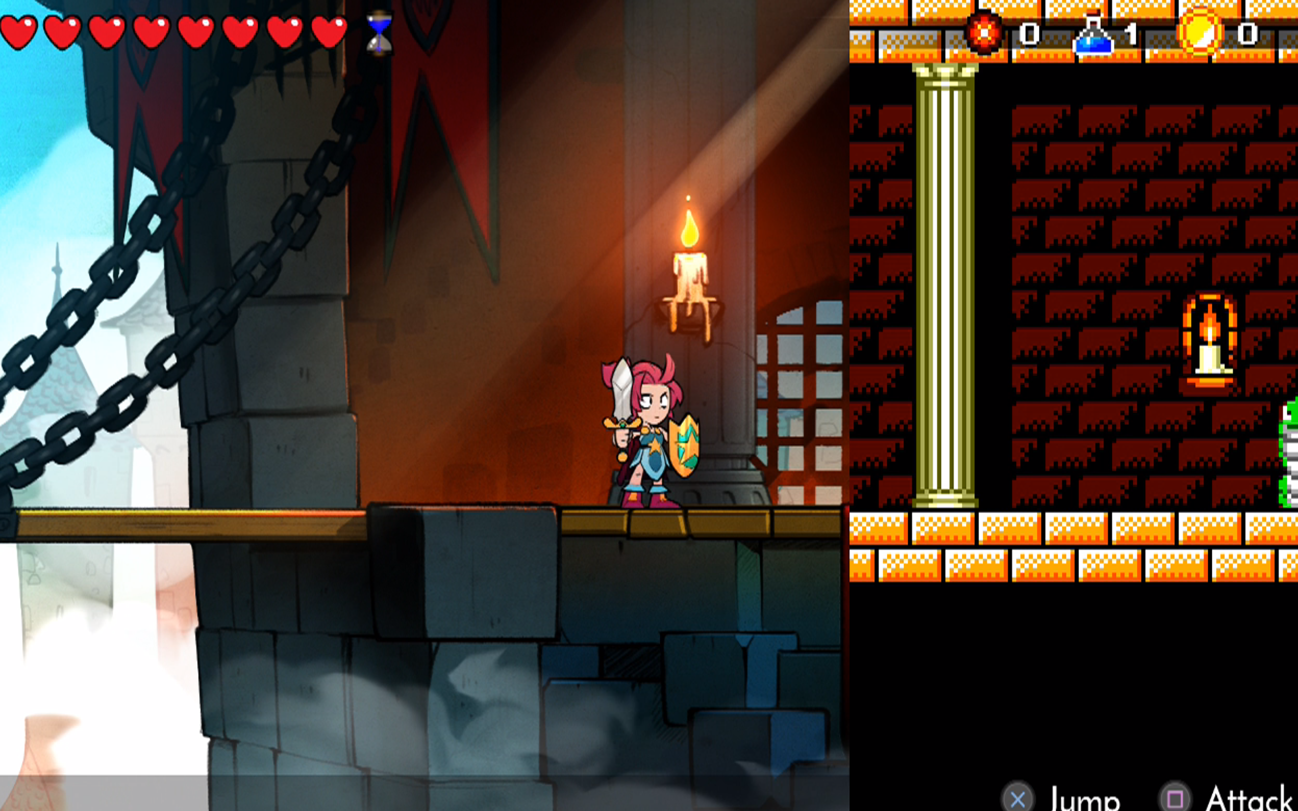 Wonder Boy The Dragon's Trap Review Just Push Start