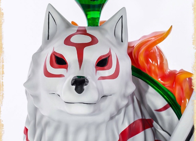 First 4 Figures Announces Life-Size Bust Of Amaterasu From Okami
