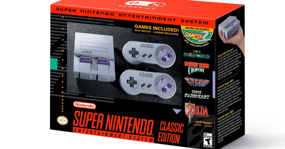 SNES Classic Release Date Confirmed; Includes Star Fox 2