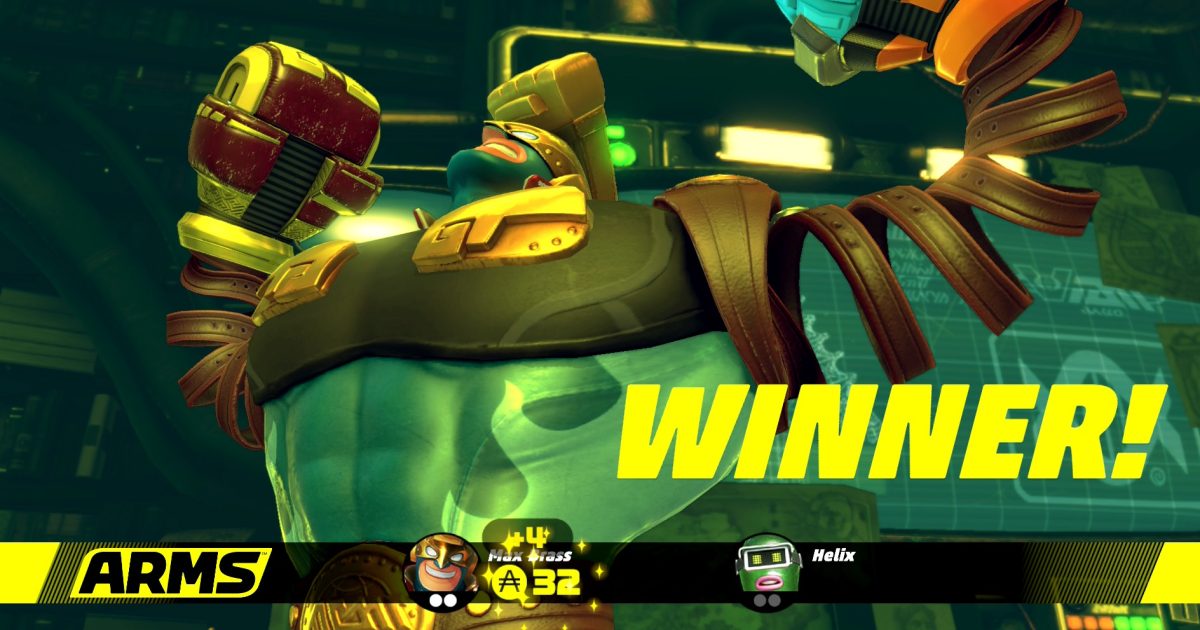 Check Out ARMS Latest Fighter, Max Brass, with Some Hands On Gameplay