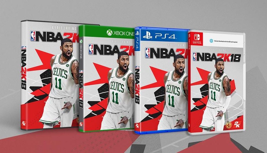 New Kyrie Irving NBA 2K18 Cover Now Available