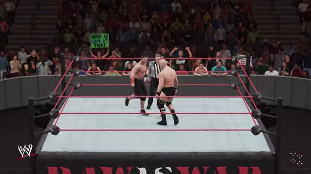 WWE 2K18 Gameplay Video Shows John Cena vs. Stone Cold Steve Austin