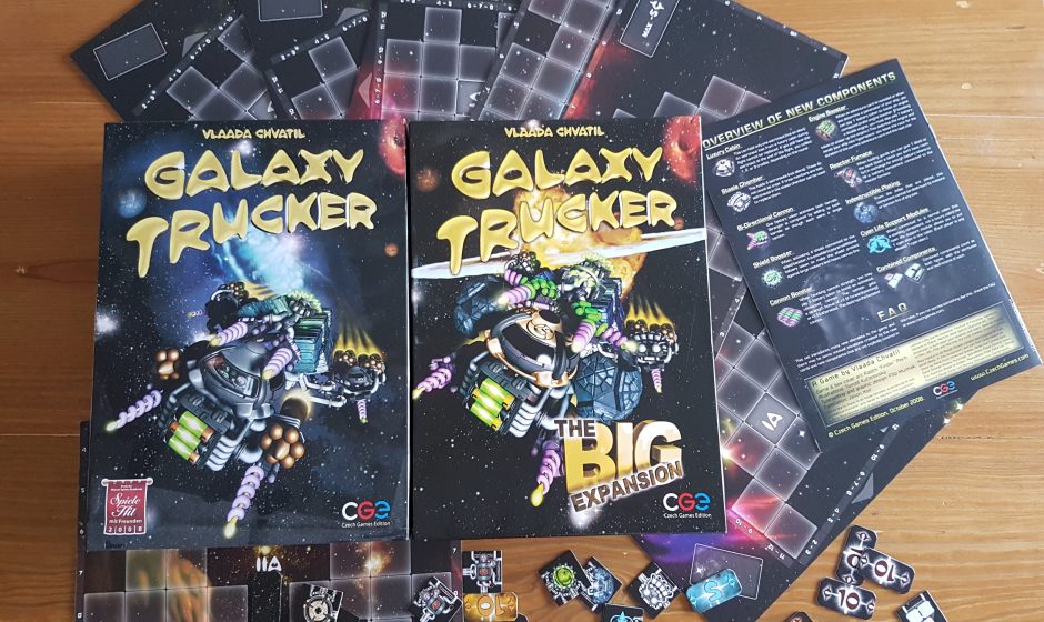Galaxy Trucker The Big Expansion Review – More Fun Ways To Die In Space!