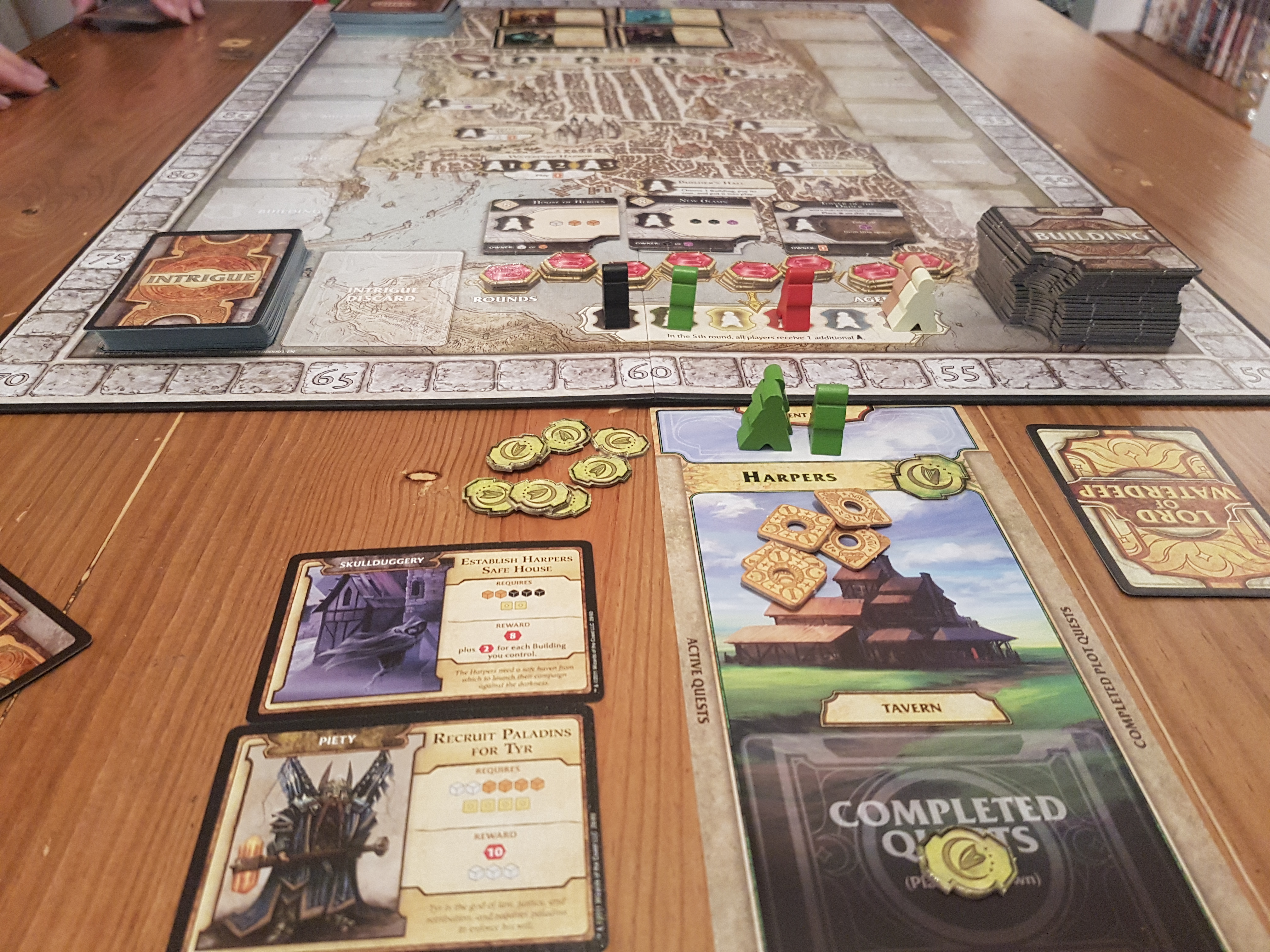 Lords of Waterdeep Review – D&D Themed Worker Placement Entertainment