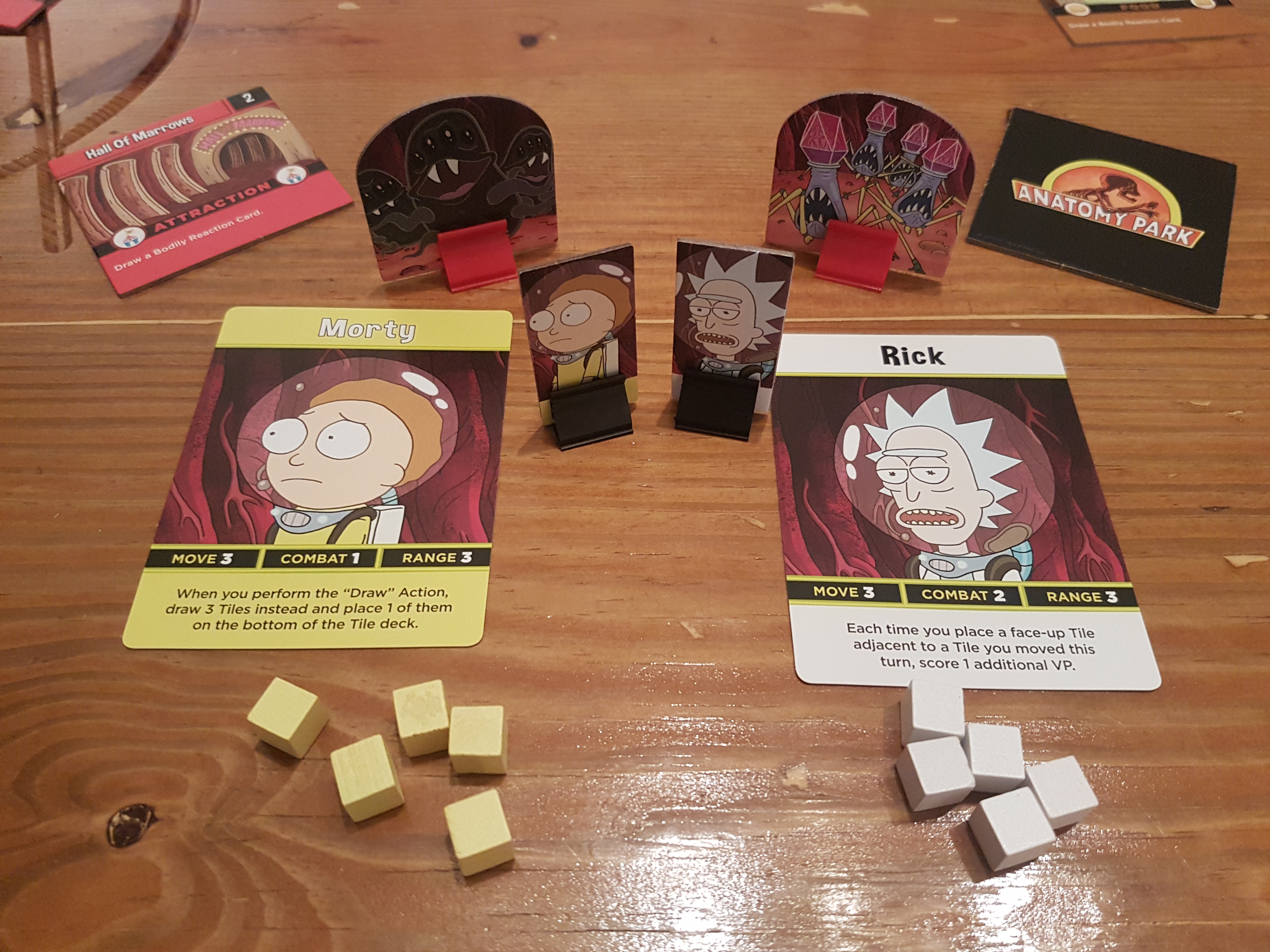 Rick and Morty Anatomy Park Card Game 