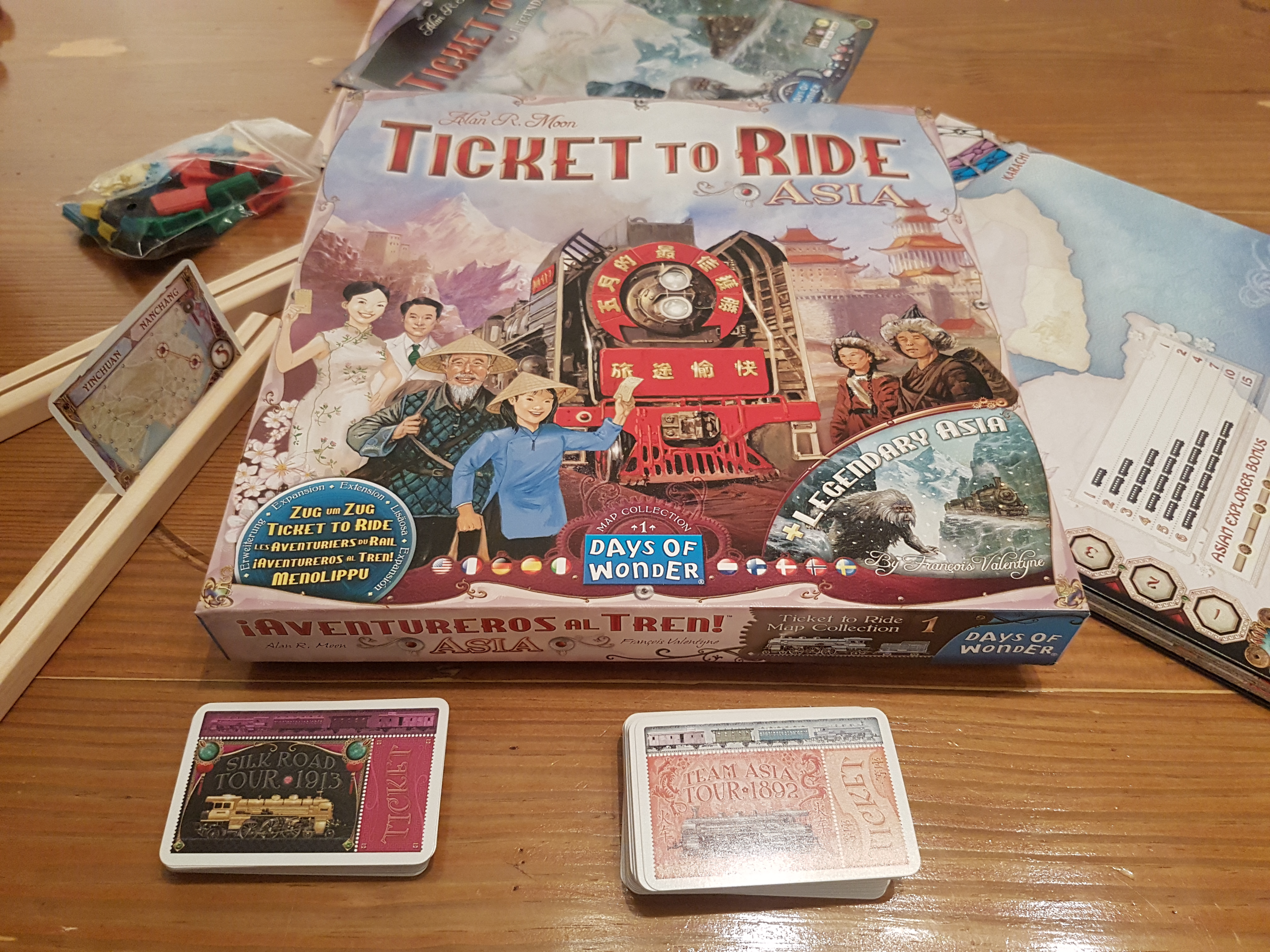 Ticket to Ride Asia Review – To Team Or Not To Team?
