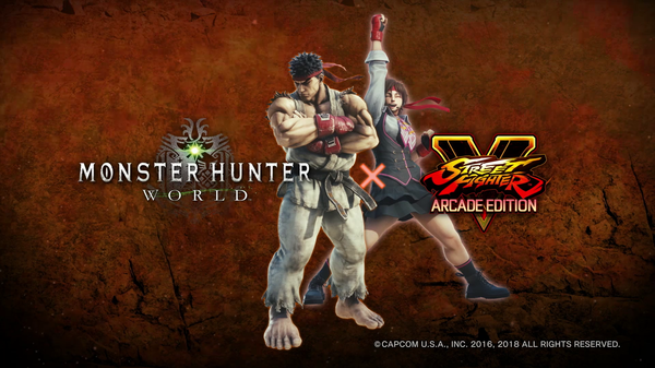 Street Fighter’s Ryu And Sakura Will Be Joining Monster Hunter: World
