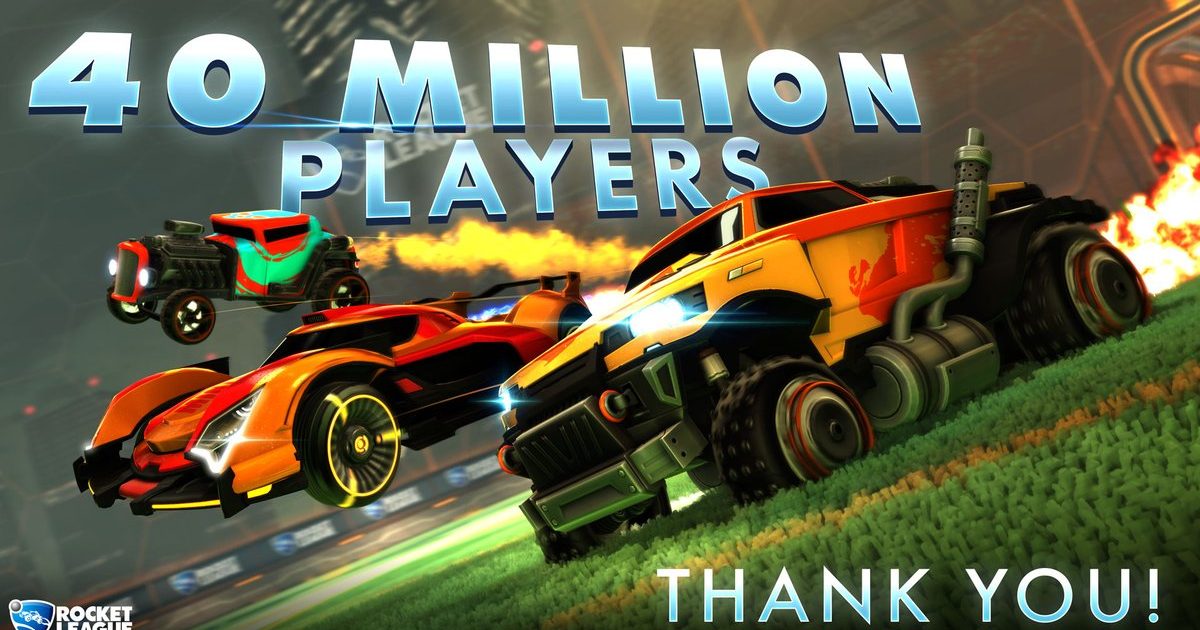 Rocket League Has Now Amassed Over 40 Million Players Worldwide