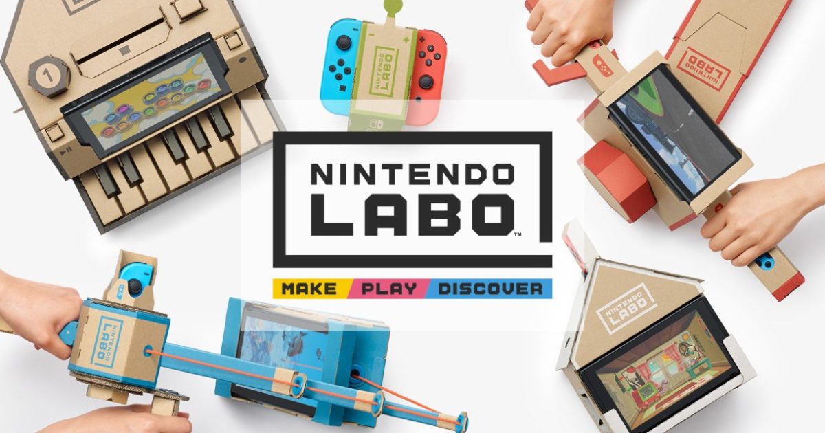 Nintendo Labo Announced For Use With Nintendo Switch Console