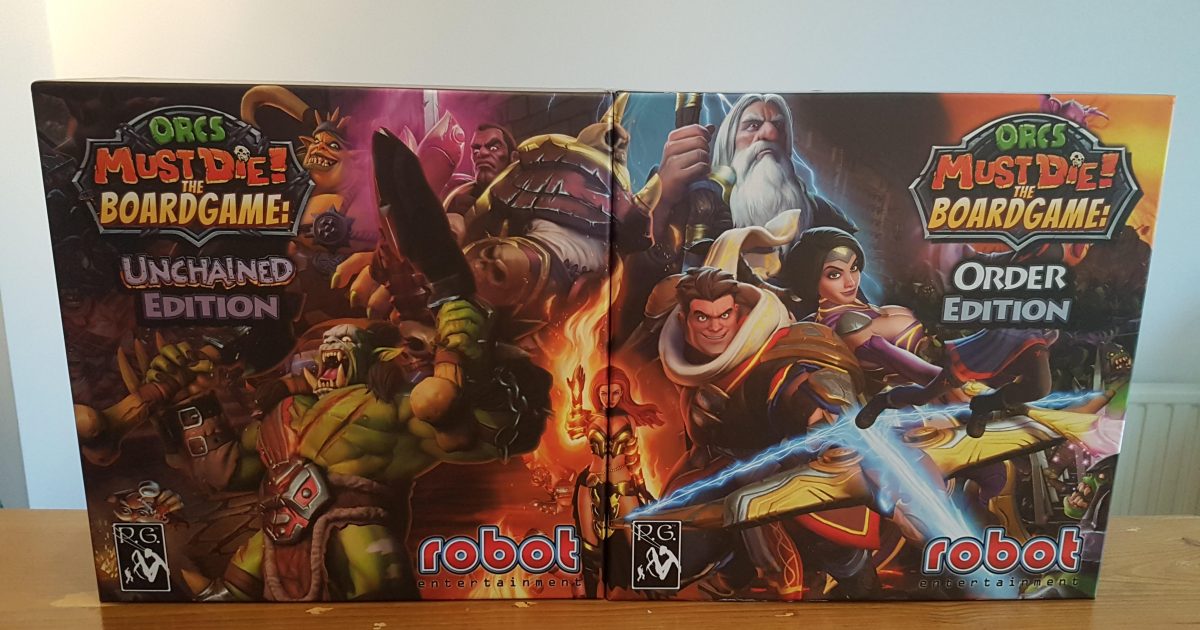 Orcs Must Die! The Board Game: Order & Unchained Editions Review – Tower Defence Epicness