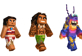 Moana Skins Are Now Surfing Into Minecraft