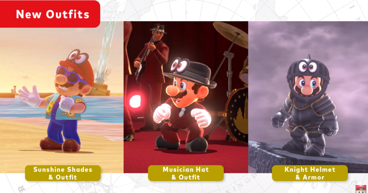 Free Update Adds New Features to Super Mario Odyssey
