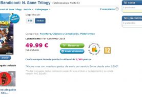 Rumor: Spanish Retailer Lists Crash Bandicoot N. Sane Trilogy For Nintendo Switch