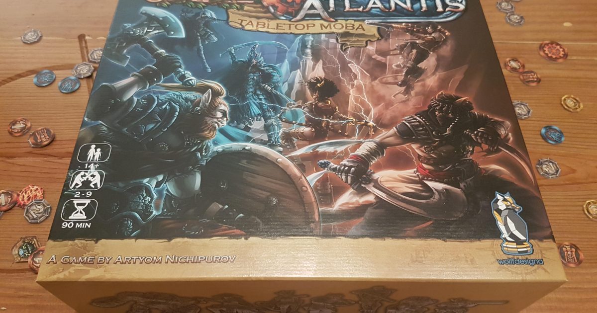 Guards of Atlantis: Tabletop MOBA Review