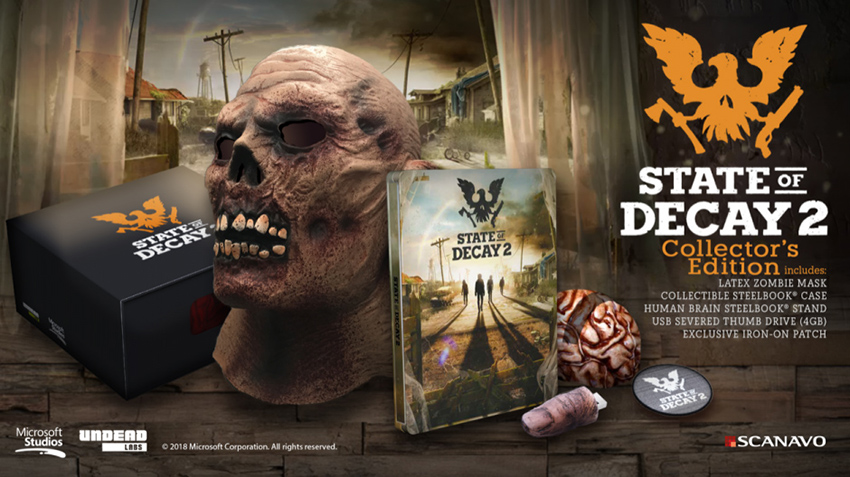 Microsoft Announces State of Decay 2 Collector’s Edition With Only Tangible Goods