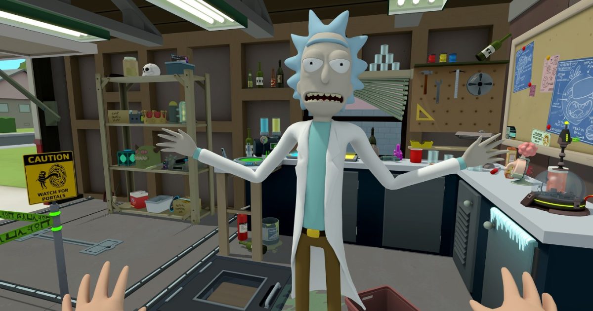 The ESRB Details Info For The PSVR Version Of Rick & Morty Virtual Rick-Ality