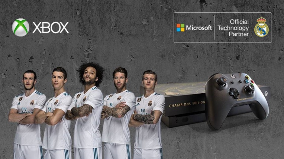 Microsoft Teams Up With Real Madrid For A Custom Xbox One Console