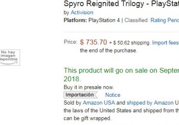 Spyro Remastered Trilogy Gets Leaked On Amazon Mexico