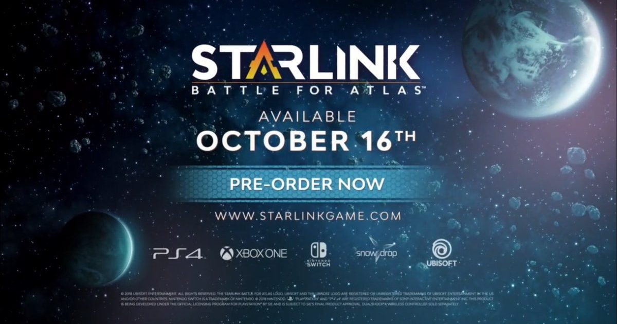 E3 2018: Starlink: Battle for Atlas Release Date Revealed