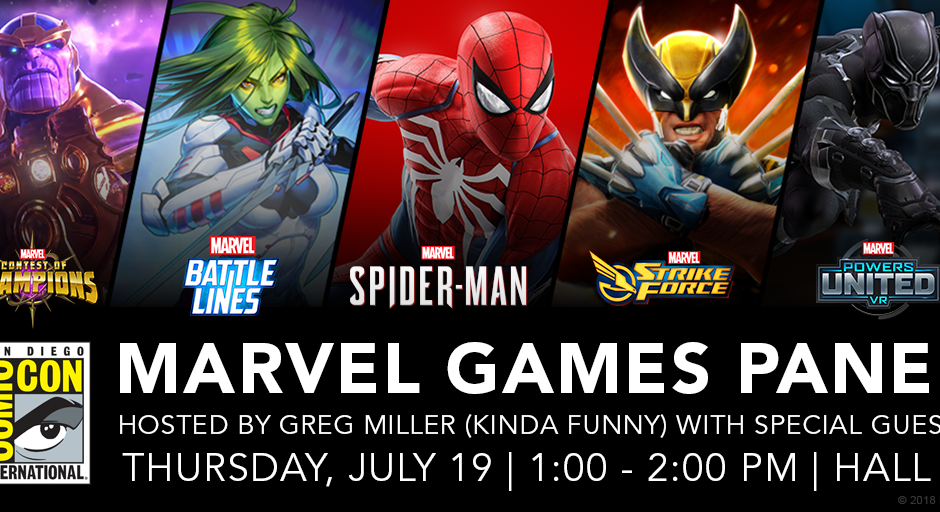 Marvel Games Panel Announced For SDCC 2018